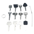 12X Forklift Ignition Key for Yale Hyster Mitsubishi Caterpillar Nissan Toyota