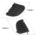 Rear Bumper Tow Hook Eye Cover Cap Unpainted for 2015 to 2020 for Renegade
