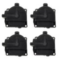 Set of 4 Carburetor Float Chamber Carb Bowl 433000 for Johnson Evinrude (90-175hp)