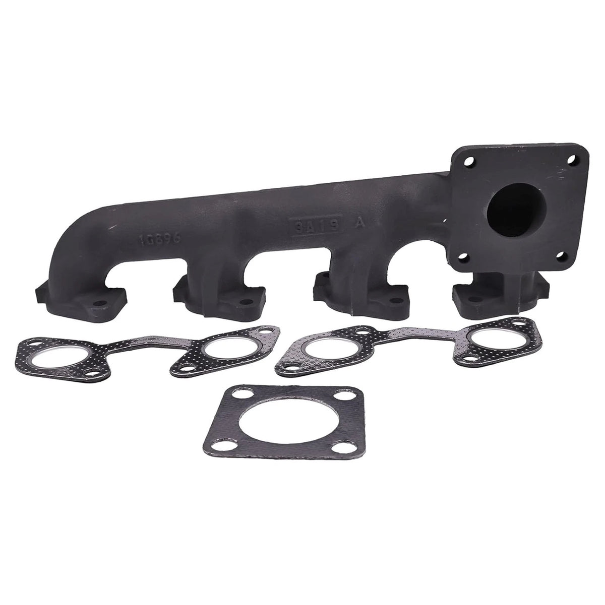 Exhaust Manifold 7008378 with Gaskets for Bobcat 751 773 7753 S130 S175 S185 T140