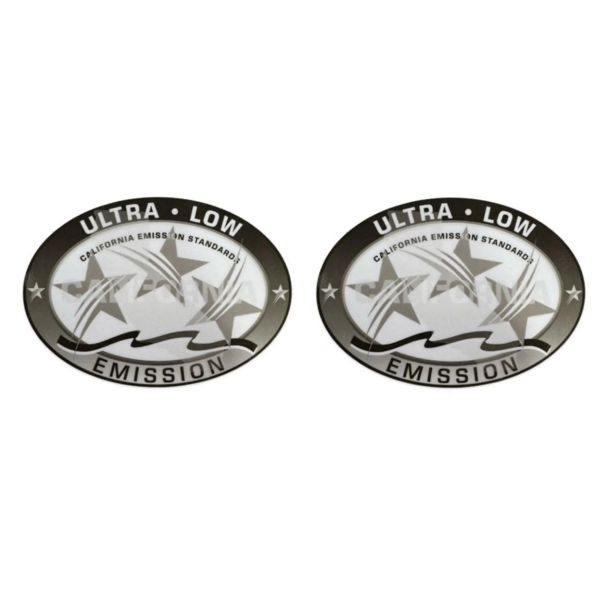 2X Ultra Low Emission Outboard Graphic Sticker Decal for California DOT