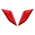 CNC Mirror Block Off Plates Red for Ducati Panigale V4 (2018–2023)