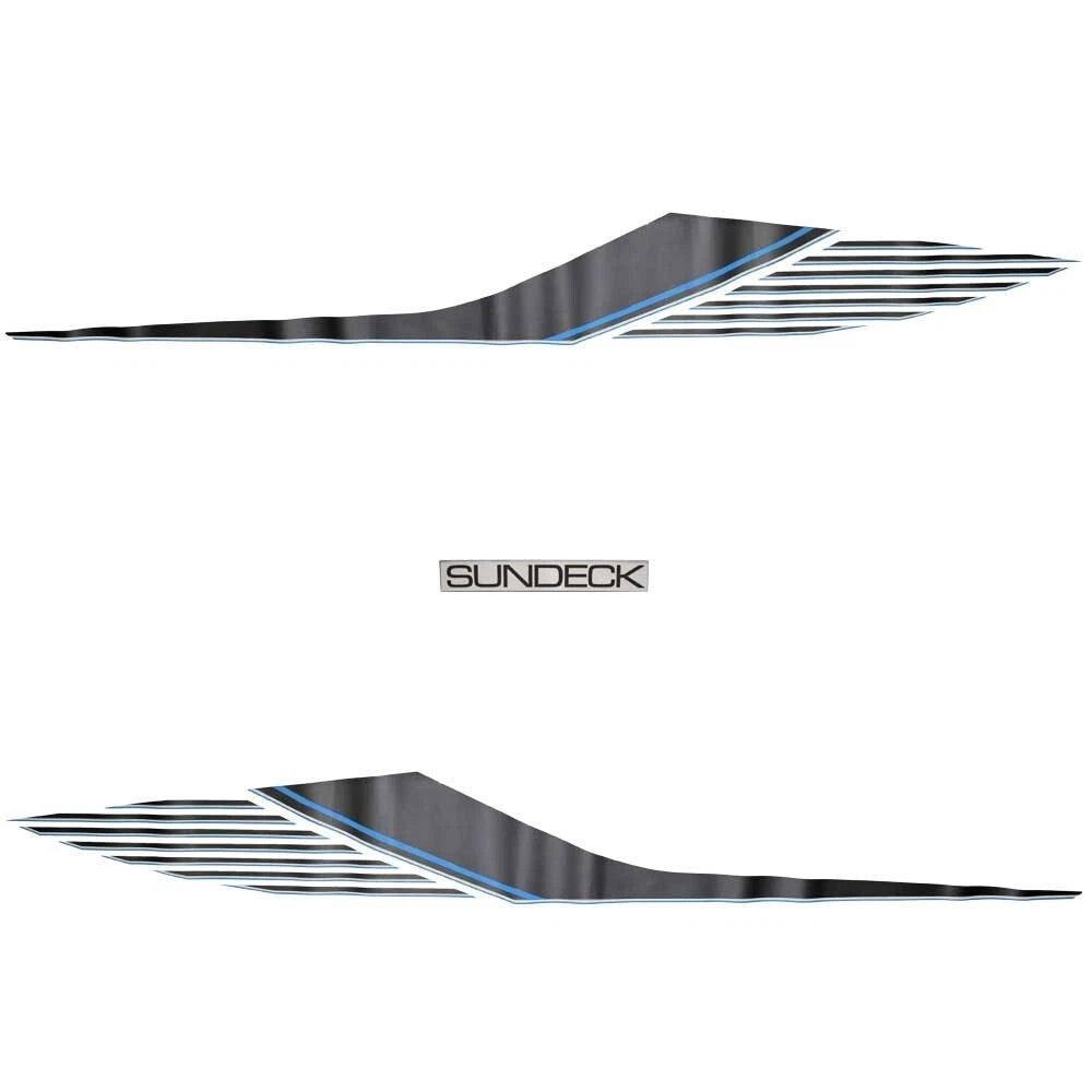 Sea Ray Boat Graphic Decal Kit 3158604 - 220 Sundeck OB 2015 (3 PC)