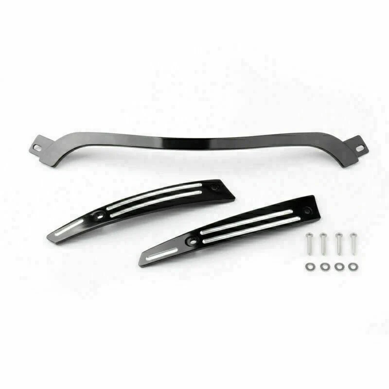 Double Light Gliding Stripes Windshield Trim for FLTRX Road Glide (2014–2017)
