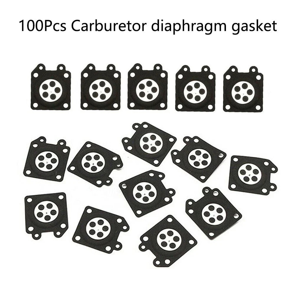 100Pc Carburetor Metering Diaphragm Repair for Walbro 95-526-9 95-526
