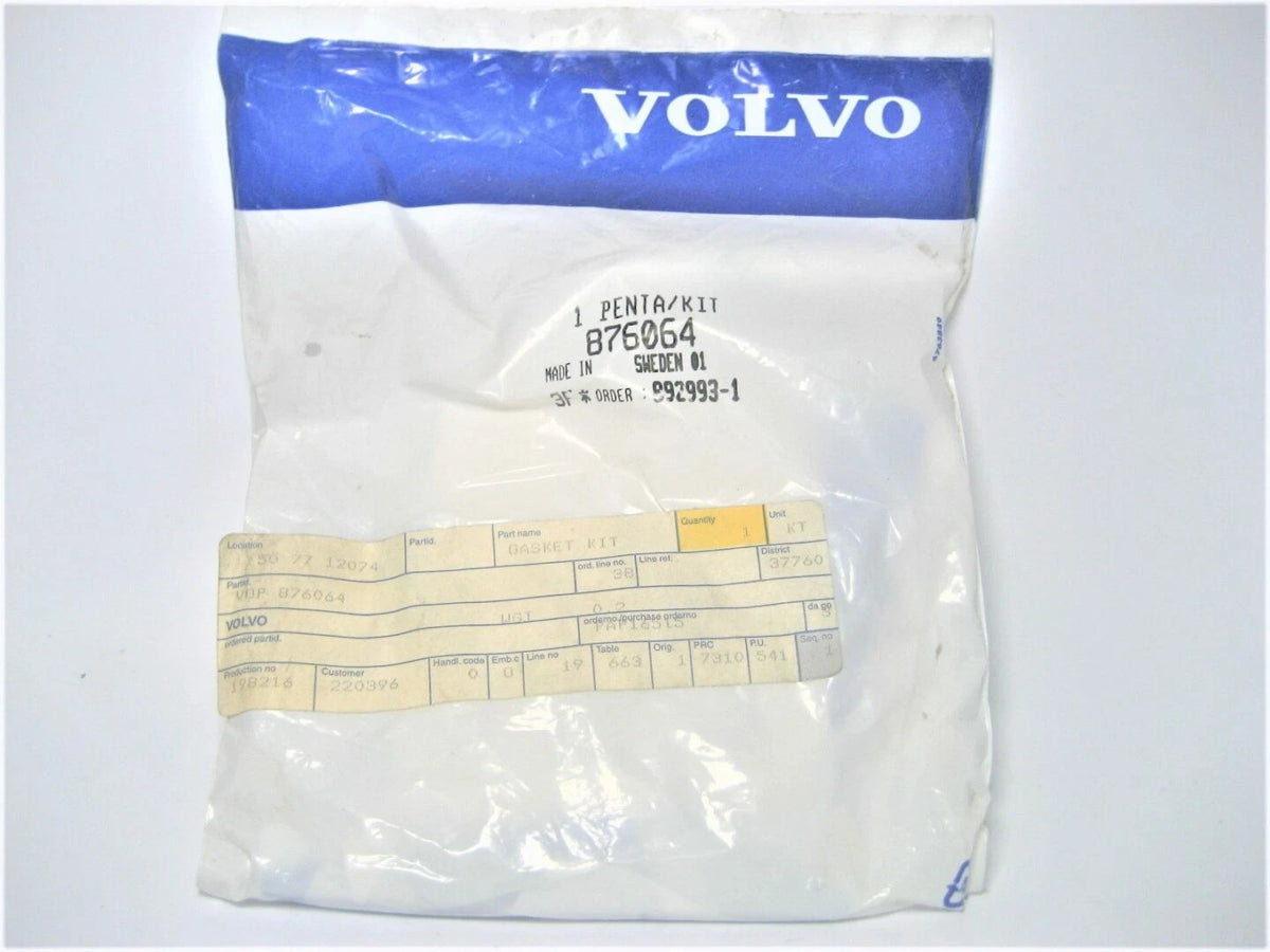 Volvo Penta 876064 Marine Diesel Engine Motor OEM Exhaust Manifold Gasket Kit