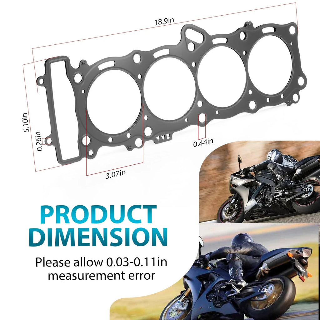 Cylinder Head Gasket for Yamaha YZF-R1 (2004–2006) 5VY-11181-00-00