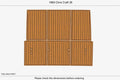EVA Foam Faux Teak Deck Flooring for Chris Craft 38 (1969)