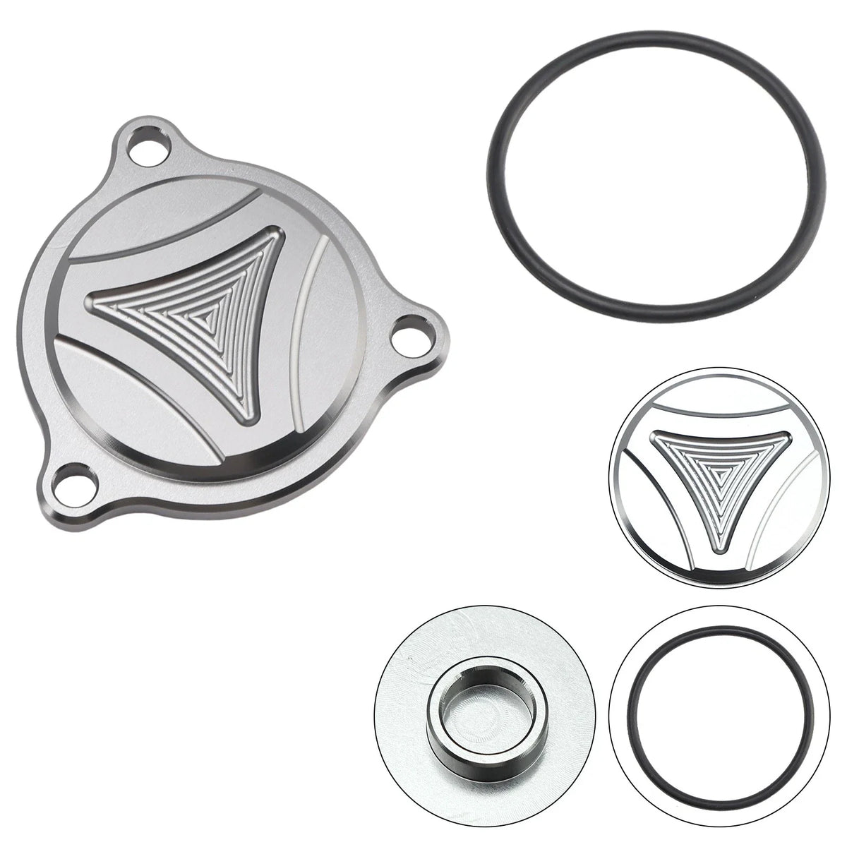 CNC Oil Filter Cover for Suzuki DRZ400 (2005–2025)