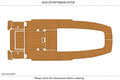 EVA Foam Teak Deck Floor Mat for Sportsman 247OE (2023)