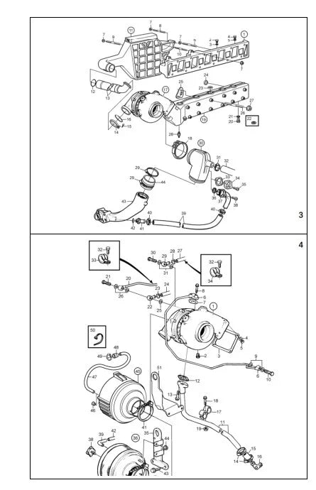 Head Gasket Kit for Volvo Penta 41 42 43 (Inboard Diesel Engine) 3583786 876853