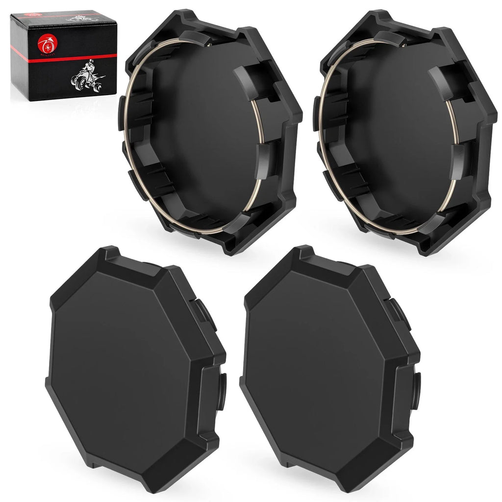 Set of 4 Center Hub Wheel Caps 1521999-458 for Polaris Sportsman 850 1000