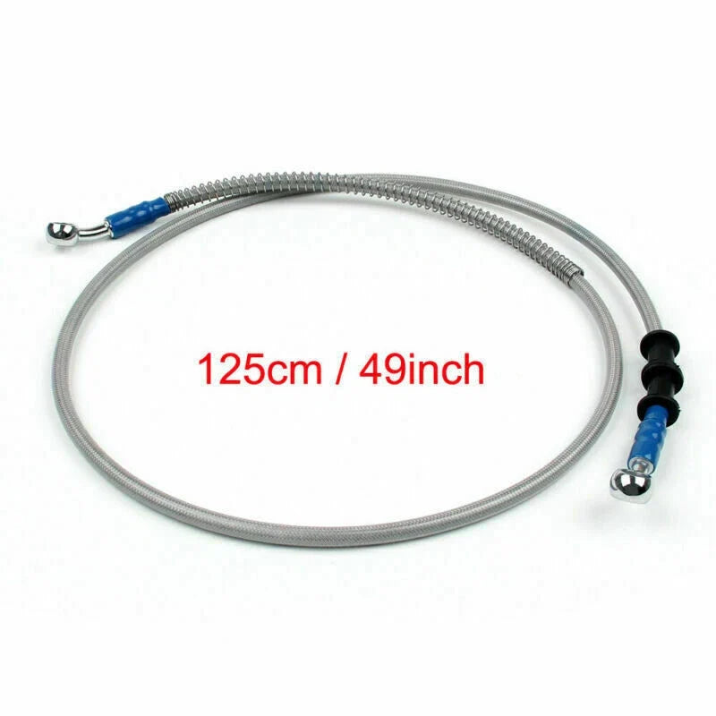 M10 Brake Oil Hose Line with Banjo Fitting for UK T9 (125cm/49")