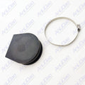 Replaces Marine 4" Exhaust Flapper & Clamp Backflow Preventer 18-4457 12644Q01