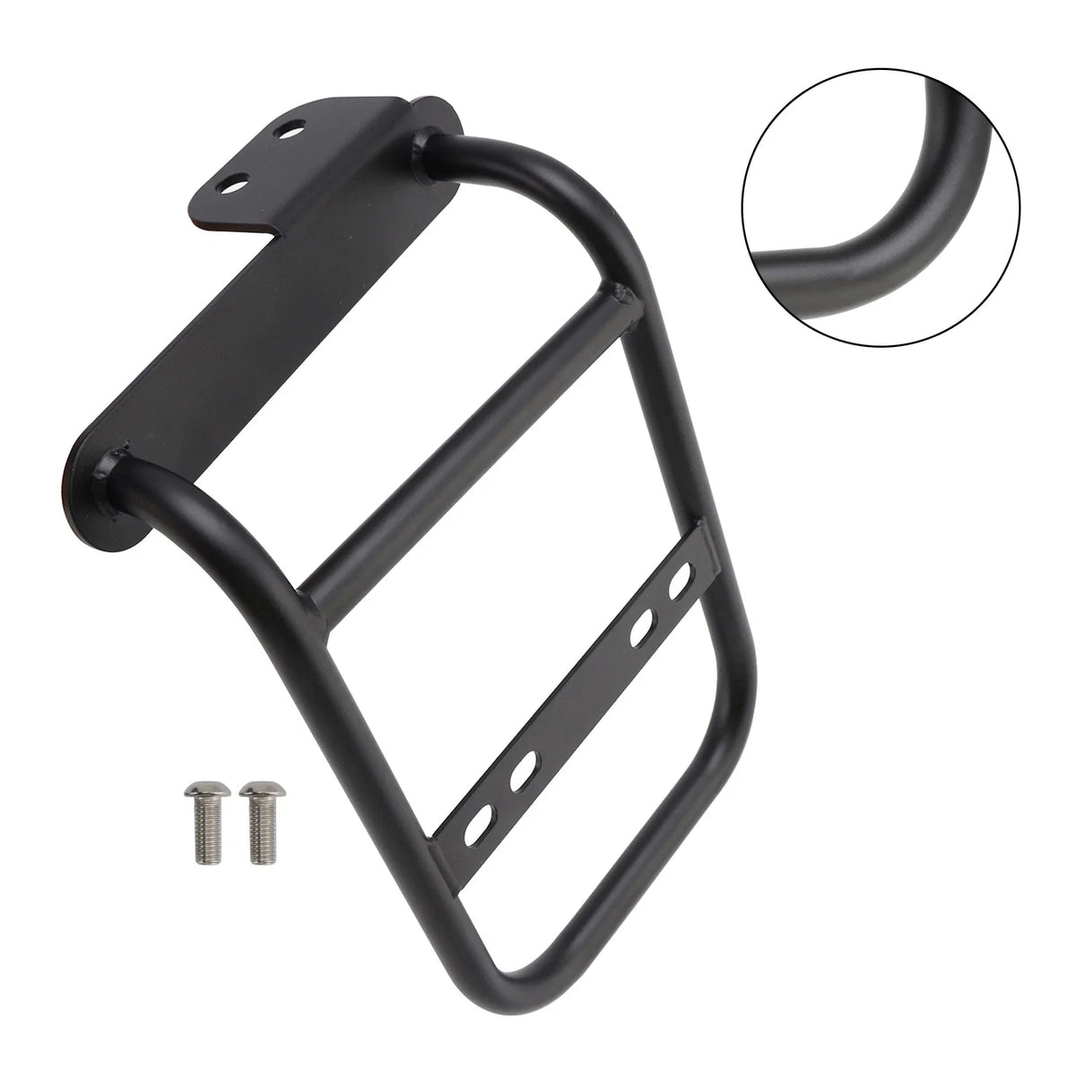 Luggage Rack Side Saddle Bag Mount Bracket Left for Vitpilen Svartpilen 125 (2019–Present)