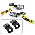 Small Size LED Blinker Light Set for Motorcycle Turn Signals Pack of for 2
