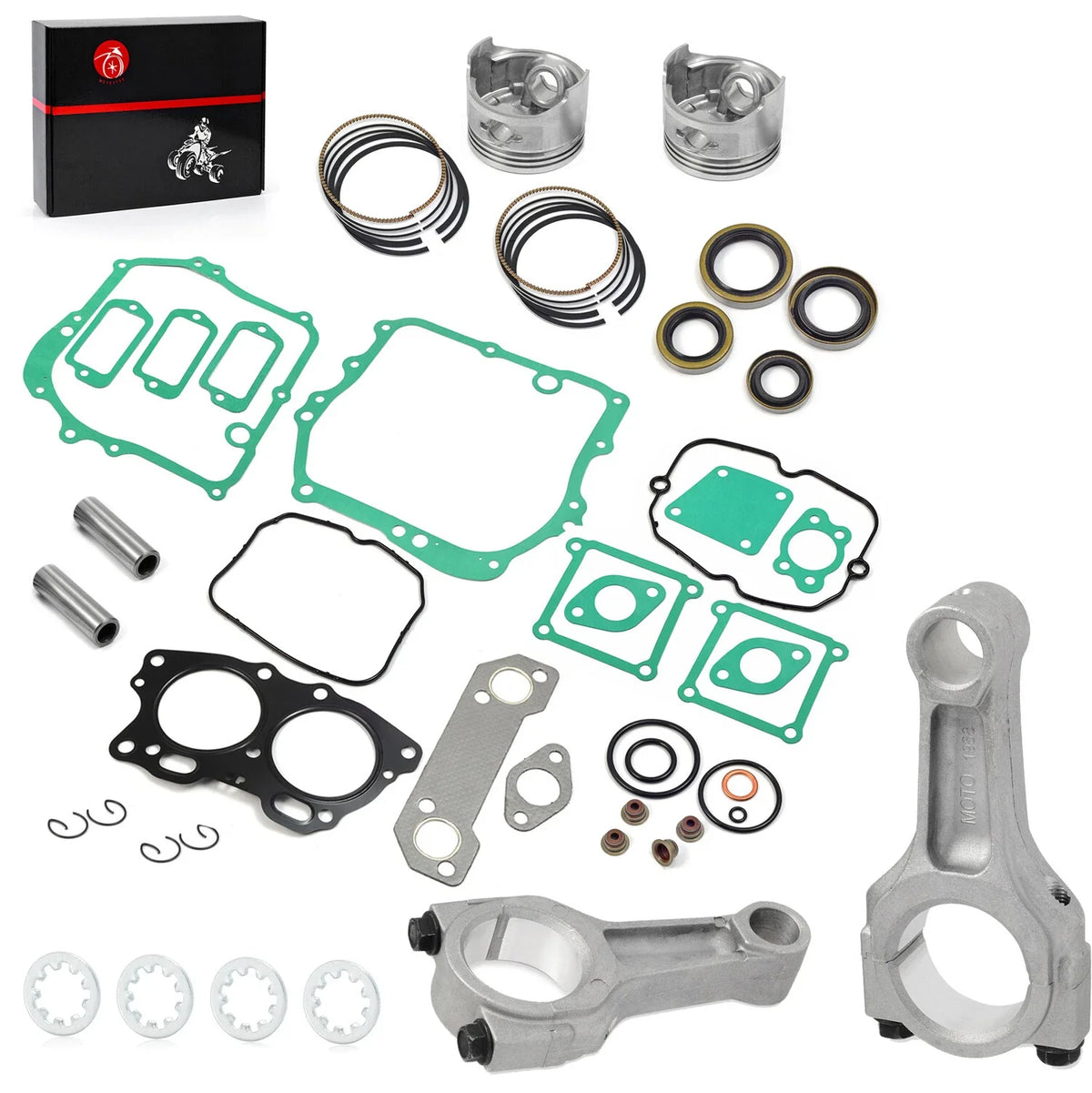 Piston & Ring Gasket Kit for EZGO Golf Cart 295cc (1991–2008)