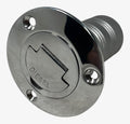 NRC&XRC Marine Boat Diesel Fuel Deck Filler with Keyless Cap 1 1/2