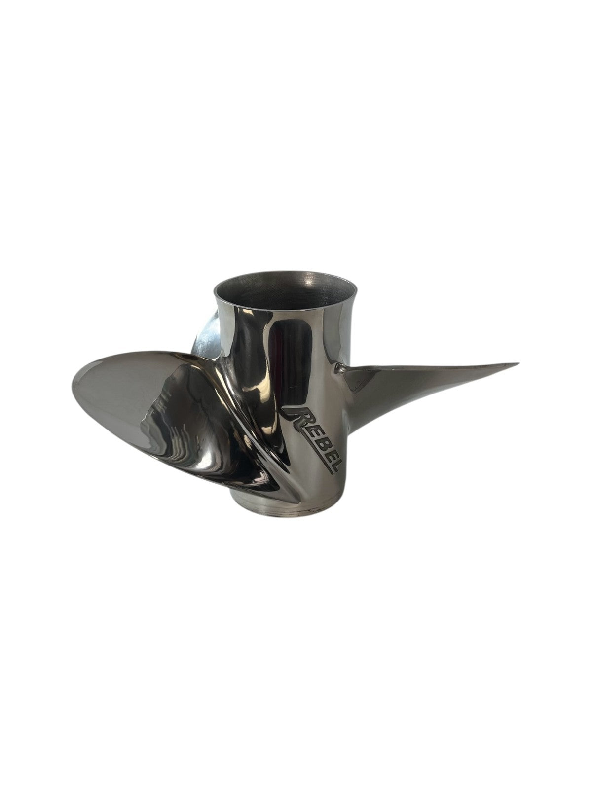 Evinrude Johnson 3 X 15 1/8 X 20 LH, Rebel Stainless Steel Propeller 763993