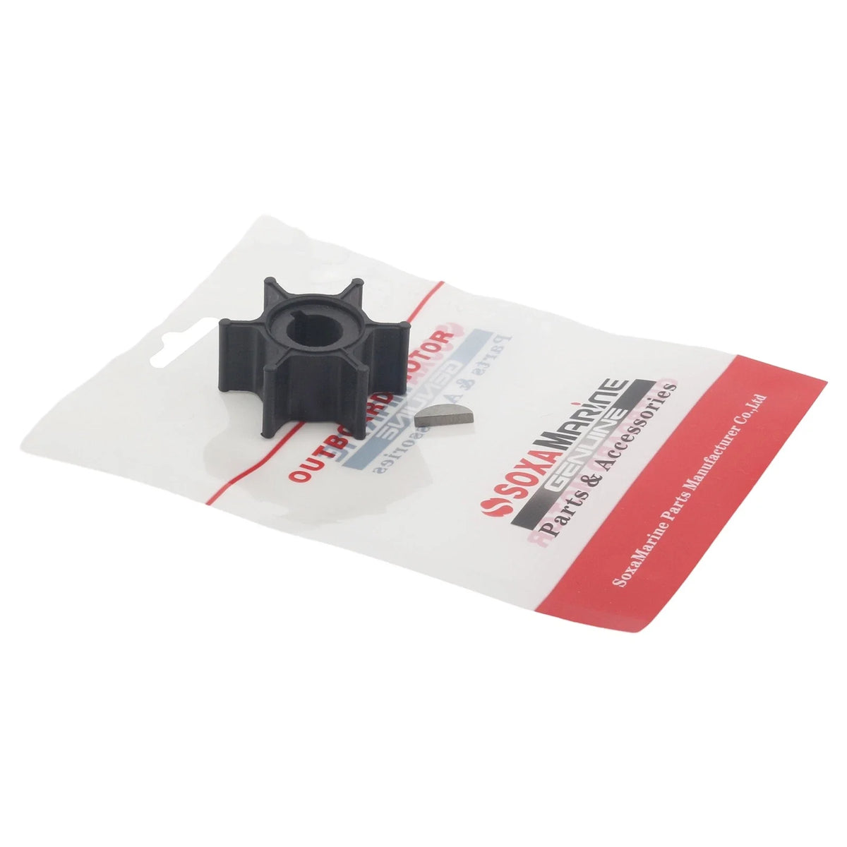 Water Pump Impeller & Key for Yamaha Outboard 6/8 HP (6G1-44352-00-00)