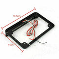 6" LED License Plate Frame with Tail Brake Light for Universal Motorcycle