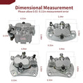 Set of 4 Brake Calipers for Can-Am Commander 800 1000 (2011–2020)