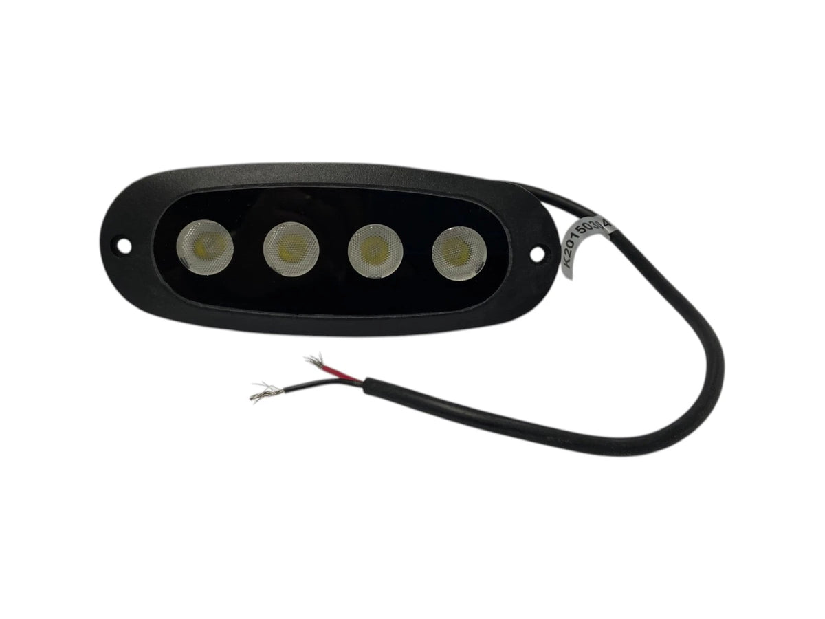 T-H Marine LED-39122-DP, Oval Recessed Mount Spreader LED Light 12 V, OEM