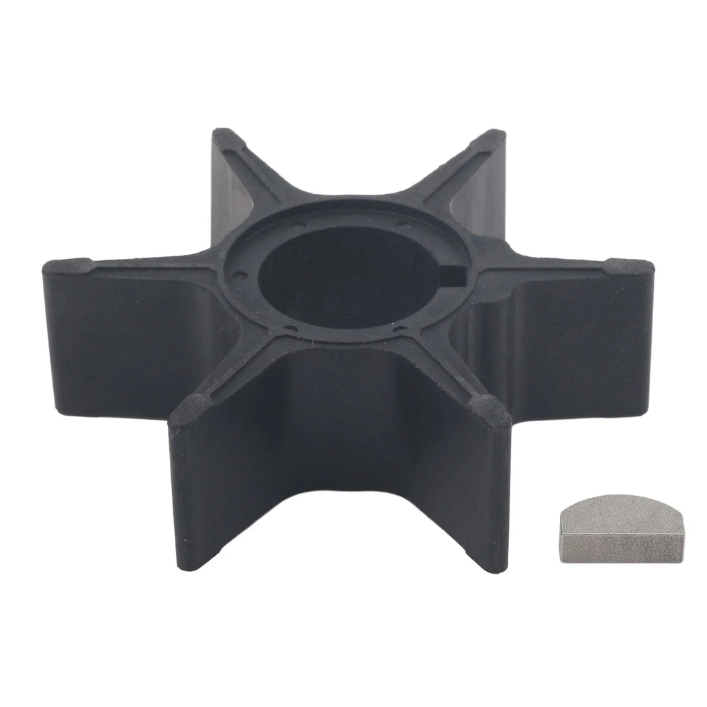 Water Pump Impeller & Key for Suzuki 50-85 HP 2-Stroke Outboard (17461-95302)