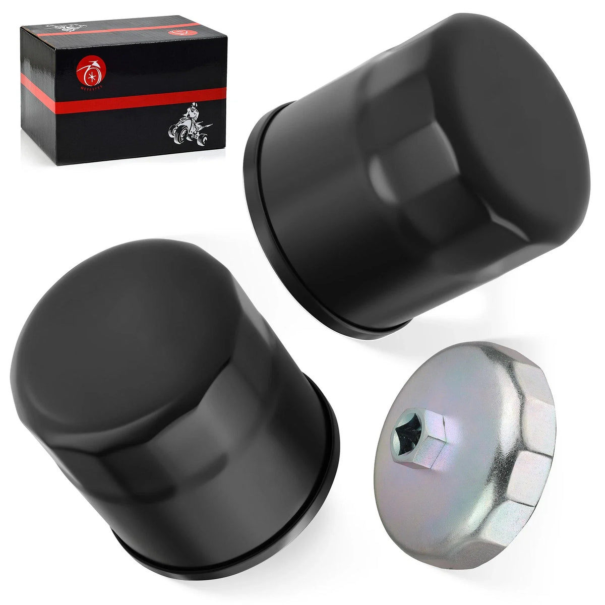 Oil Filter & Wrench Tool for Yamaha Viking 700 YXC700 YXM700 (2014–2024)