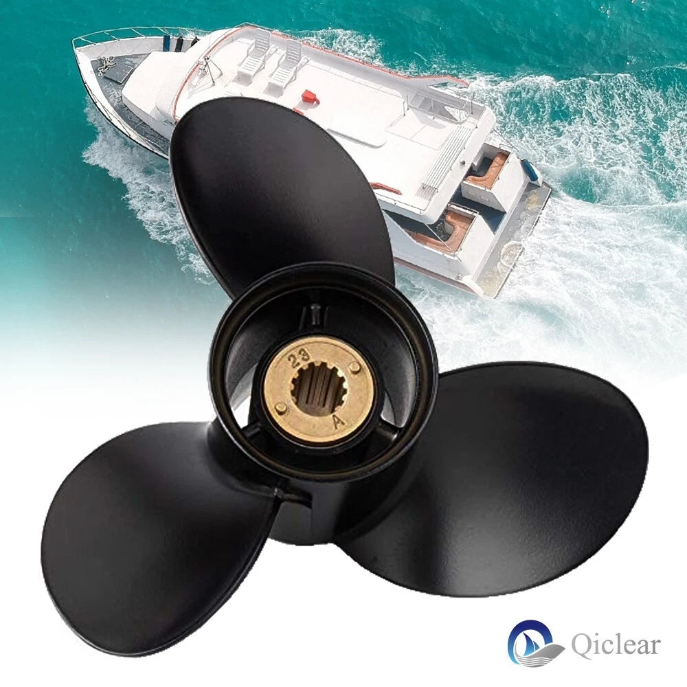 10 3/4 X 12 Boat Outboard Propeller Fit Mercury 25-70HP 13 Tooth,48-81670 2A40,RH