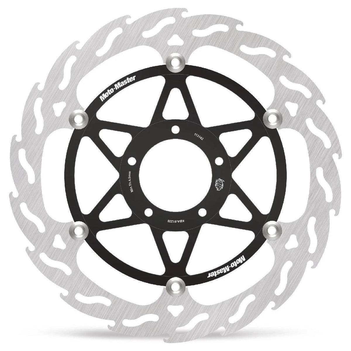 Moto Master Front Floating Brake Disc Flame for Ducati 1198 R Corse 2010