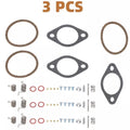Set of 3 Carburetor Rebuild Kits for Mercury Force 90 95 HP (1990–1995) FK10357 809735A1
