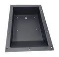 Recessed Easy Boat Trolling Motor Pan, Aluminum Foot Pedal Control Tray-100RTMP