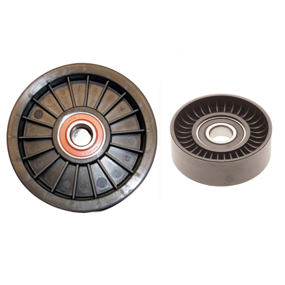 Belt Idler Pulley Set for Mercruiser 4.3 5.0 5.7 6.2 MPI (864625T 865598)