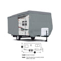 Deluxe Happier Camper HC1 Travel Trailer Camper Storage Cover Zipper Access