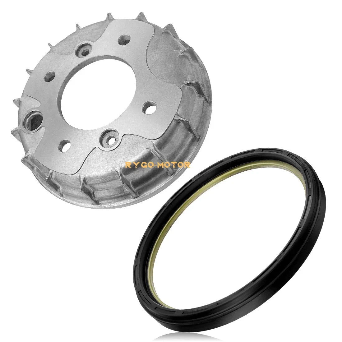 Front Brake Drum Hub Dust Seal Kit for Honda TRX400FW 4x4 (1995–2001)