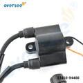 Ignition Coil for Suzuki 2/4T 9.9 15 40HP Outboard (33410-94400, 33410-92L10, 33410-92L11)