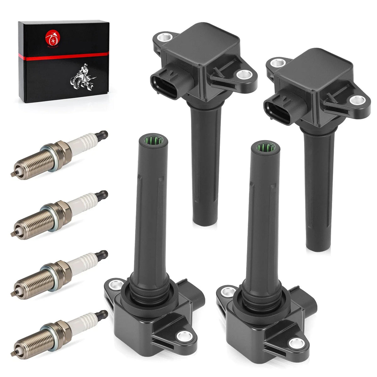 Set of 4 Ignition Coils for Yamaha SAT1800 RM1800 SH1800 XBT1800 UX1800 KXT1800 BXT1800