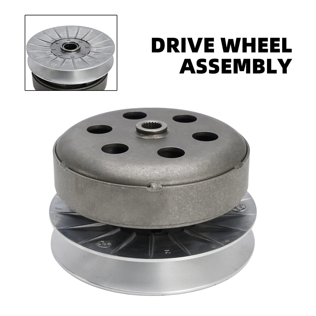 Front Clutch Variator Pulley Set for TGB Blade Target T9 (Ag-923507, 923508)