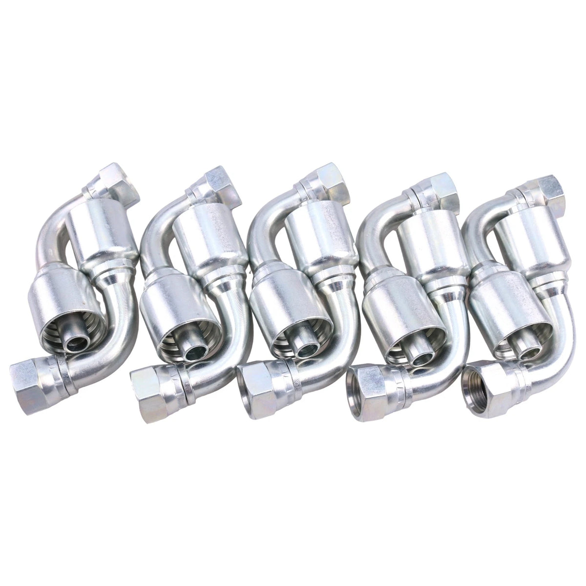 10X Hydraulic Hose Fitting 1/2" Female JIC 37° 1/2" Hose for Parker 13943-8-8