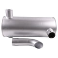 Muffler 4448414 for Isuzu 6BG1 Hitachi ZX230 ZX240LC ZX225USR John Deere 270C LC