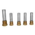 Yanmar Pencil Anode Kit for 4LHA 6LP 6LY (Replaces 119773-92600)