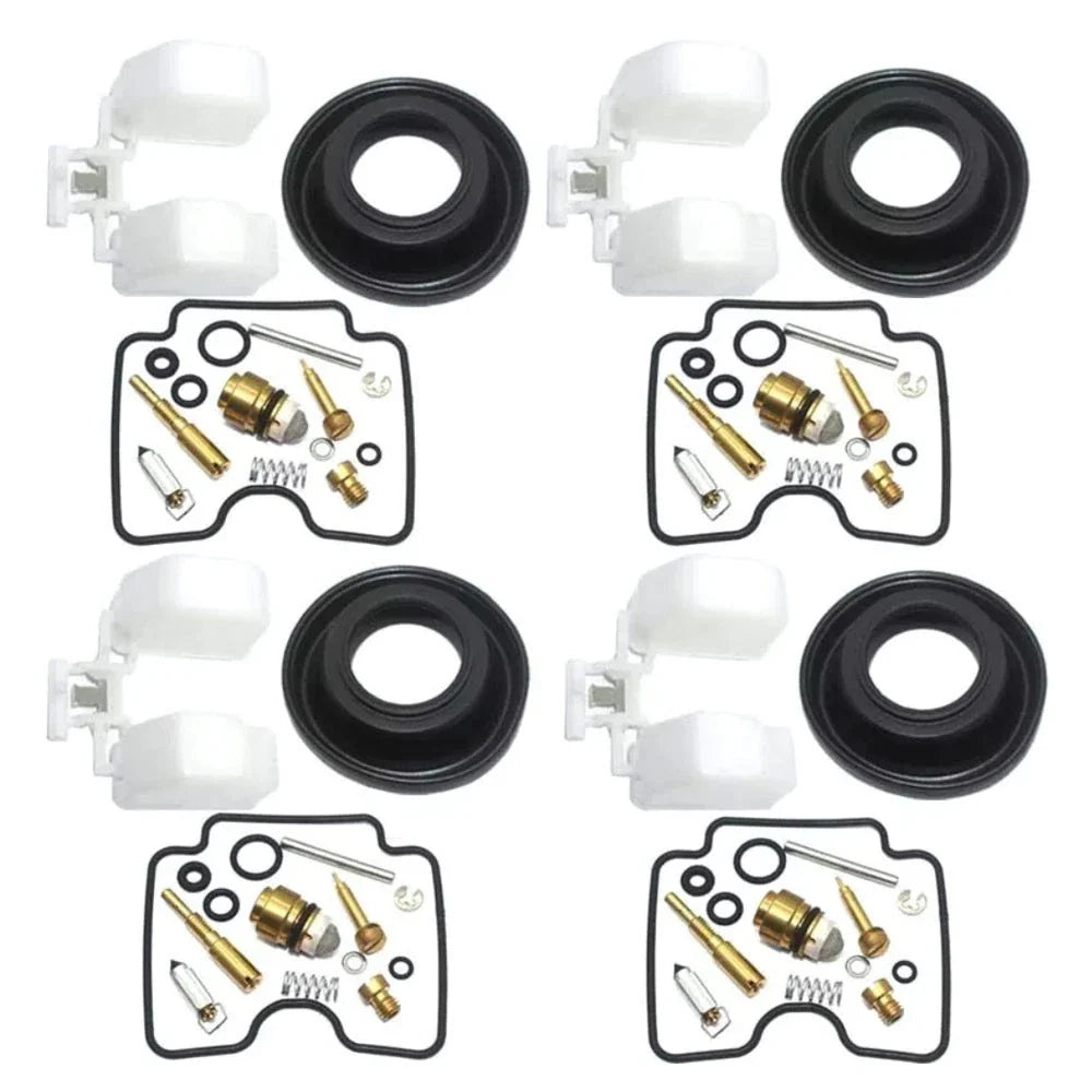 4X Carburetor Repair Kit Diaphragm Float for Suzuki GSX600F (1998–2006)