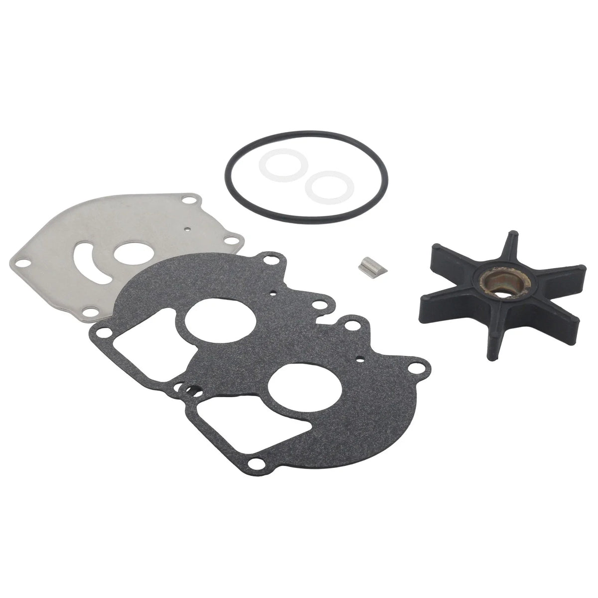 Water Pump Impeller Kit for Mercury 18 20 25 HP (18-3215, 47-85089Q4, 47-85089T7)