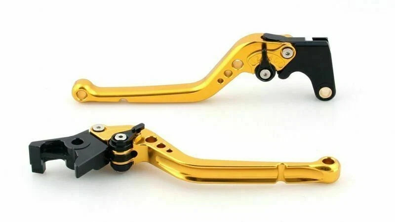 Long Brake Clutch Lever for Honda CBR600RR (2007–2011), CBR1000RR (2008–2011) Gold