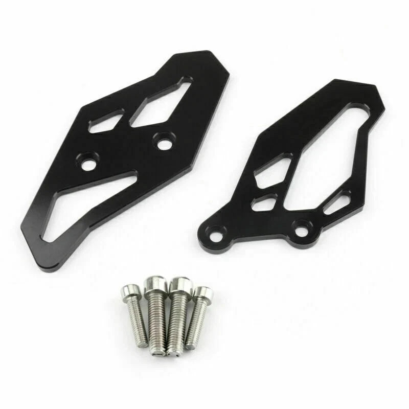 CNC Footrest Rearset Adapter Plates for Yamaha YZF R3 R25 (2013–2016)