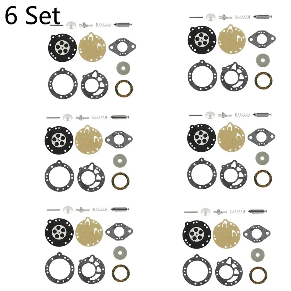 Set of 6 Carburetor Rebuild Kits for Stihl TS350 TS360 (RK-83HL)