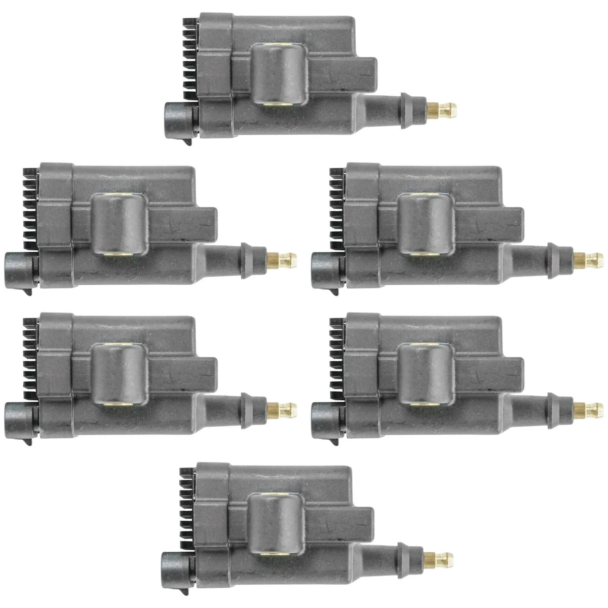 6-Pack Ignition Coils for Mercury Outboard 225 300 HP (225X 300X 3.0L EFI)