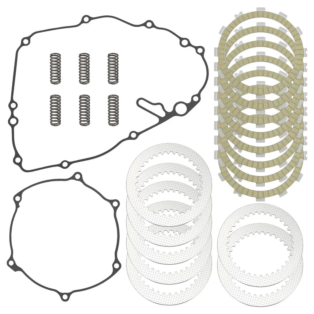 Clutch Friction Steel Plates & Cover Gasket for Yamaha YZ250F (2019–2024)