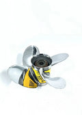 Honda Marine 4 X M13 1/4 X 15 LH, Stainless Steel Propeller, ( Minor Damages )